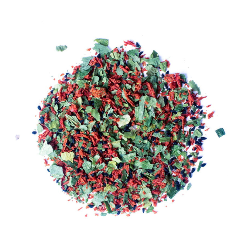 Pomidor z czosnkiem i bazylią 100g - Naturalna przyprawa dla gastronomii | O-fish.pl