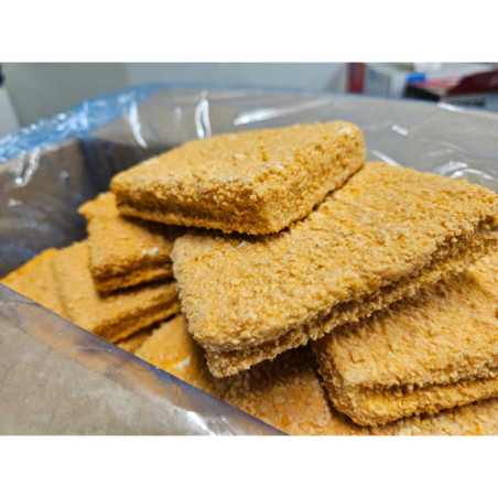 Kostka z fileta dorsza panierowana 2 kg - mrożony dorsz dla gastronomii | O-fish.pl