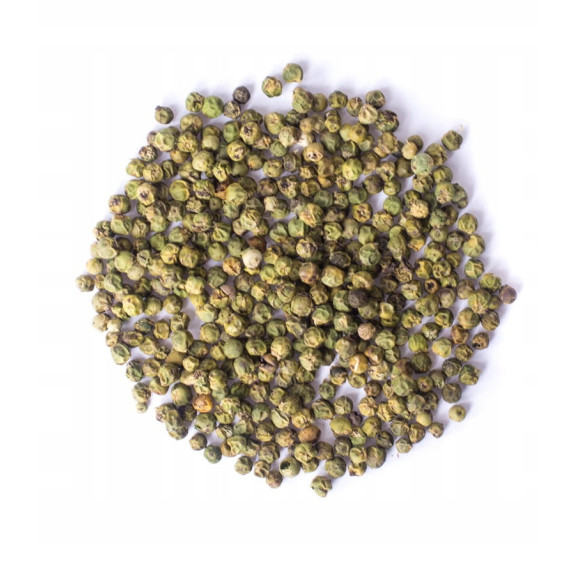 Pieprz zielony ziarno 100g - naturalna przyprawa dla gastronomii | O-fish.pl