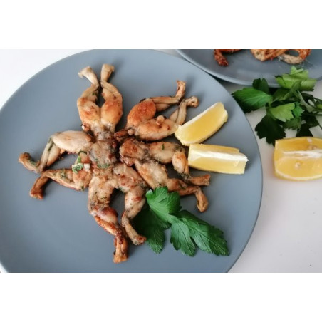Żabie udka 1,4 kg bez glazury – mrożone, naturalne mięso | O-fish.pl