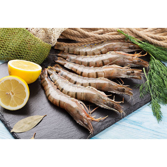 Black Tiger krewetki całe surowe 4 kg | O-fish.pl