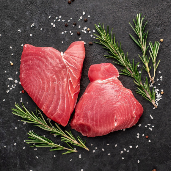 Stek z tuńczyka świeży z polędwicy 5 kg - najwyższa jakość | O-fish.pl