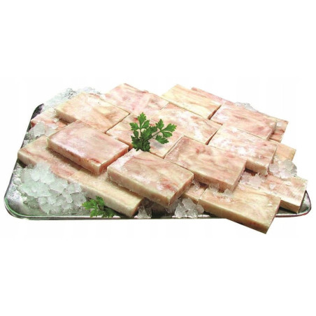 Kostka z fileta dorsza mrożona 5 kg - hurtownia rybna O-fish.pl
