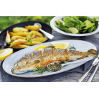 Pstrąg Surowy Tuszka Mrożona 5 kg - Hurtownia Ryb O-fish.pl