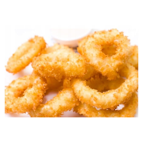 Kalmary krążki panierowane mrożone 4 kg | O-fish.pl