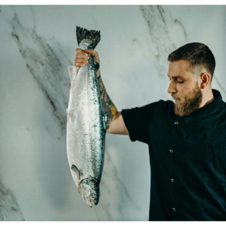 Łosoś Wędzony na Zimno Plastry 2kg | O-fish.pl Hurtownia