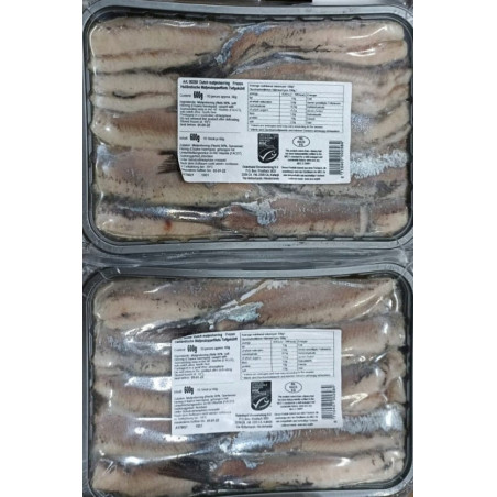 Śledź matias holenderski 5x450 g - delikatne filety premium | O-fish.pl
