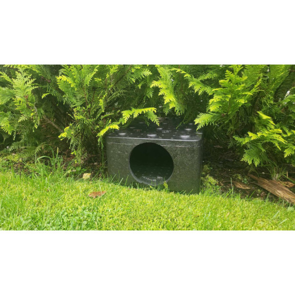 Domek dla jeża z Piocelanu 40x30x17cm - Trwały i Ciepły | O-fish