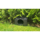 Domek dla jeża z Piocelanu 40x30x17cm - Trwały i Ciepły | O-fish