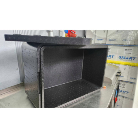 GB250 Czarny Termobox Piocelan GN 1/1 - Wytrzymały | O-fish.pl