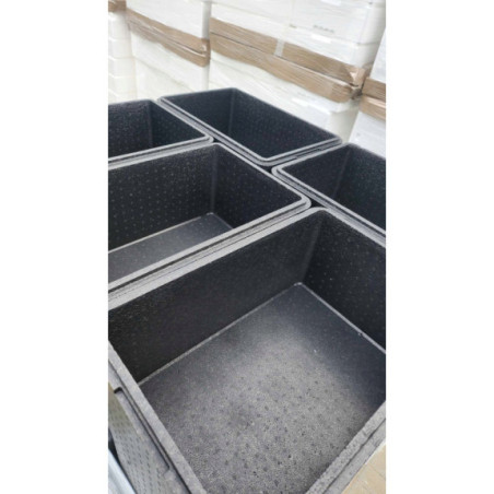 GB250 Czarny Termobox Piocelan GN 1/1 - Wytrzymały | O-fish.pl