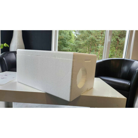 Zimowy Domek dla Kota Styropianowy 58x38cm | O-fish.pl