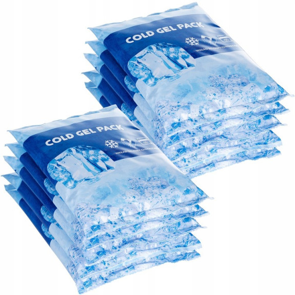 Wkłady żelowe chłodzące zestaw 10 szt.