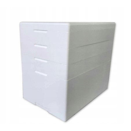 Termobox TB205 + 3 RING 68L - Styrobox 58x38x53 cm, 4 cm ścianka | O-fish.pl