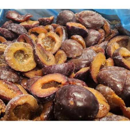 Śliwki węgierki bez pestki półówki mrożone 5 kg - naturalne owoce bez konserwantów | O-fish.pl