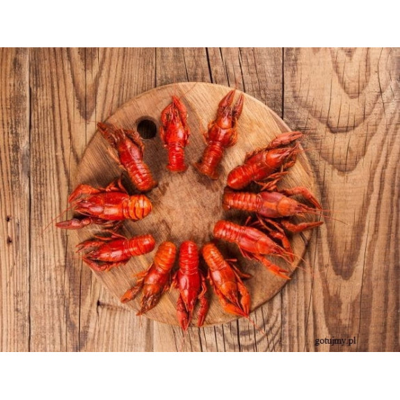 Raki Luizjańskie gotowane w sosie z białego wina | O-fish.pl