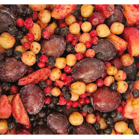 Mieszanka kompotowa mrożona 5 kg - naturalne owoce bez konserwantów | O-fish.pl