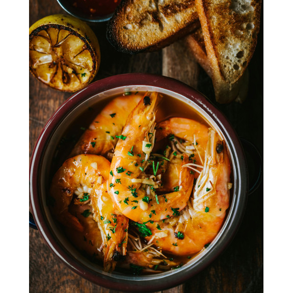 Krewetki Black Tiger 1 kg (16/20) - Surowe, Całe | O-Fish.pl