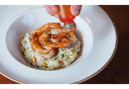 Risotto z rybą - receptura mistrzów